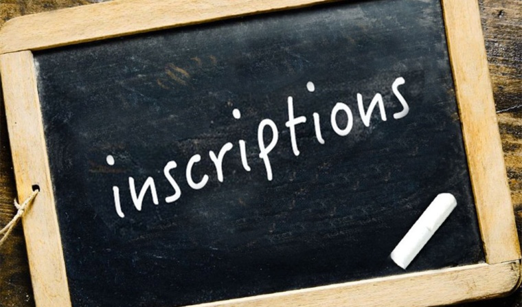 Conditions d'inscriptions