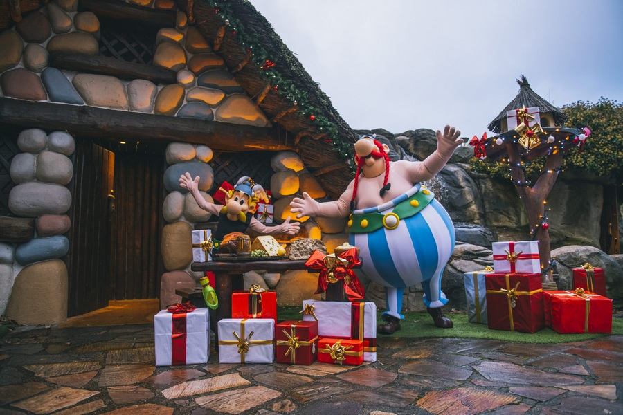 Noel à Astérix en nocturne